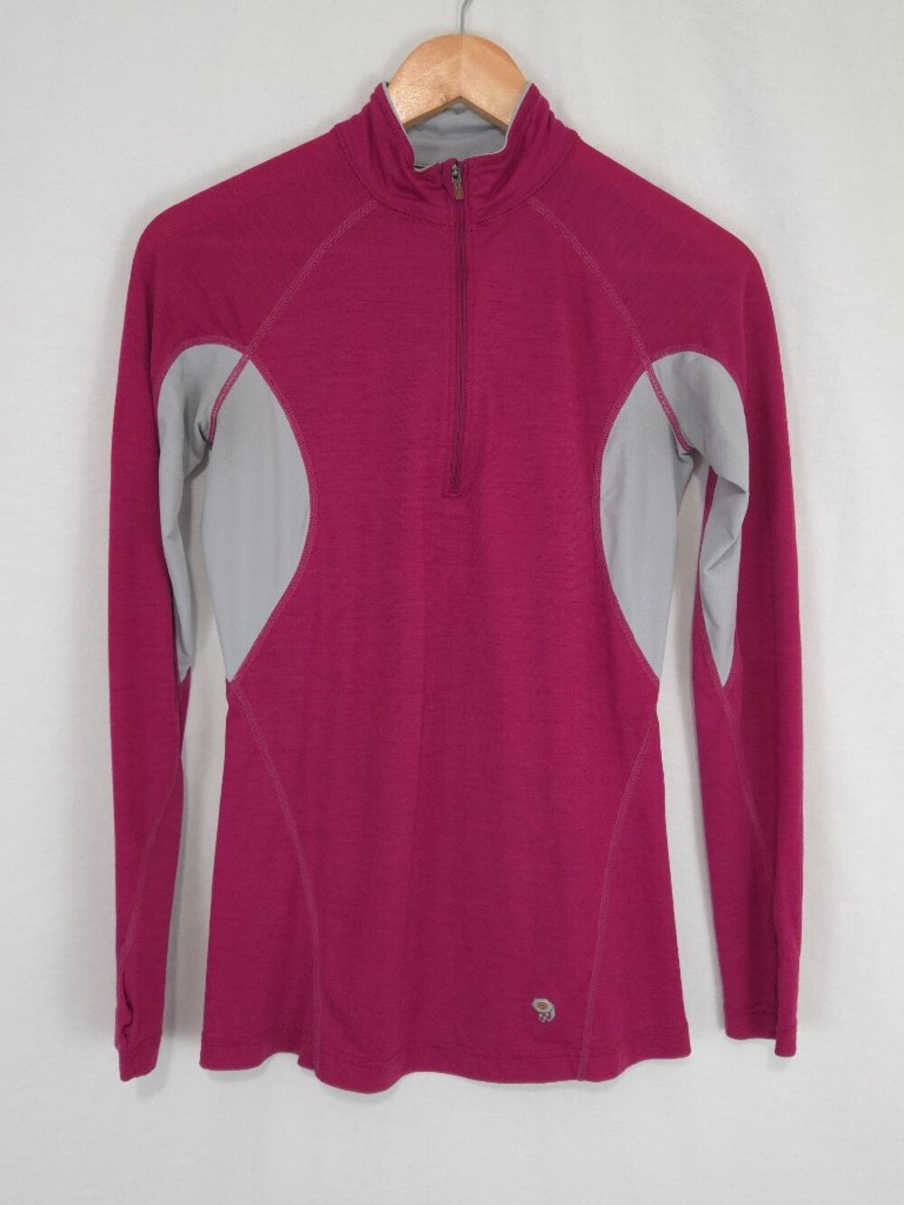 Mountain Hardwear Women's 1/4 Zip Merino Wool Blend Baselayer